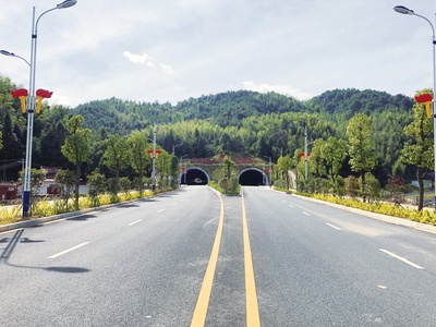福建上杭古田梅花山隧道