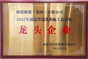 福建省建筑業龍頭企業